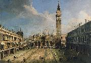 Giovanni Antonio Canal The Piazza San Marco in Venice USA oil painting artist
